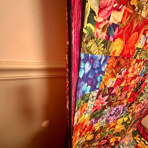 Floral Patchwork Quilt - Multicolor - Picture 8 of 12